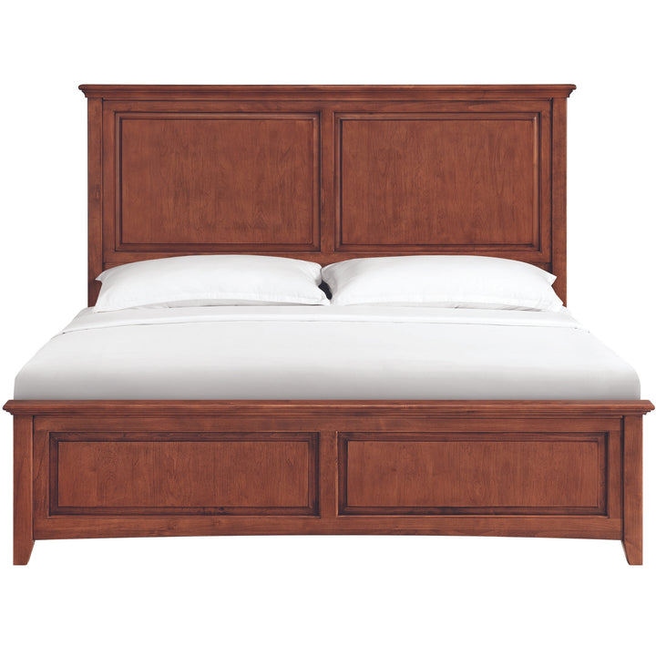 McKenzie Premier King Storage Bed Glazed Antique Cherry