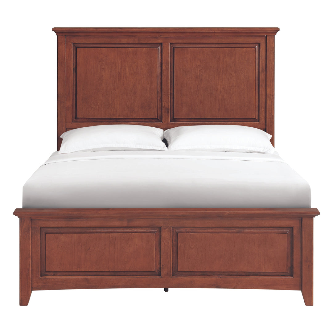 McKenzie Premier Queen Bed Glazed Antique Cherry