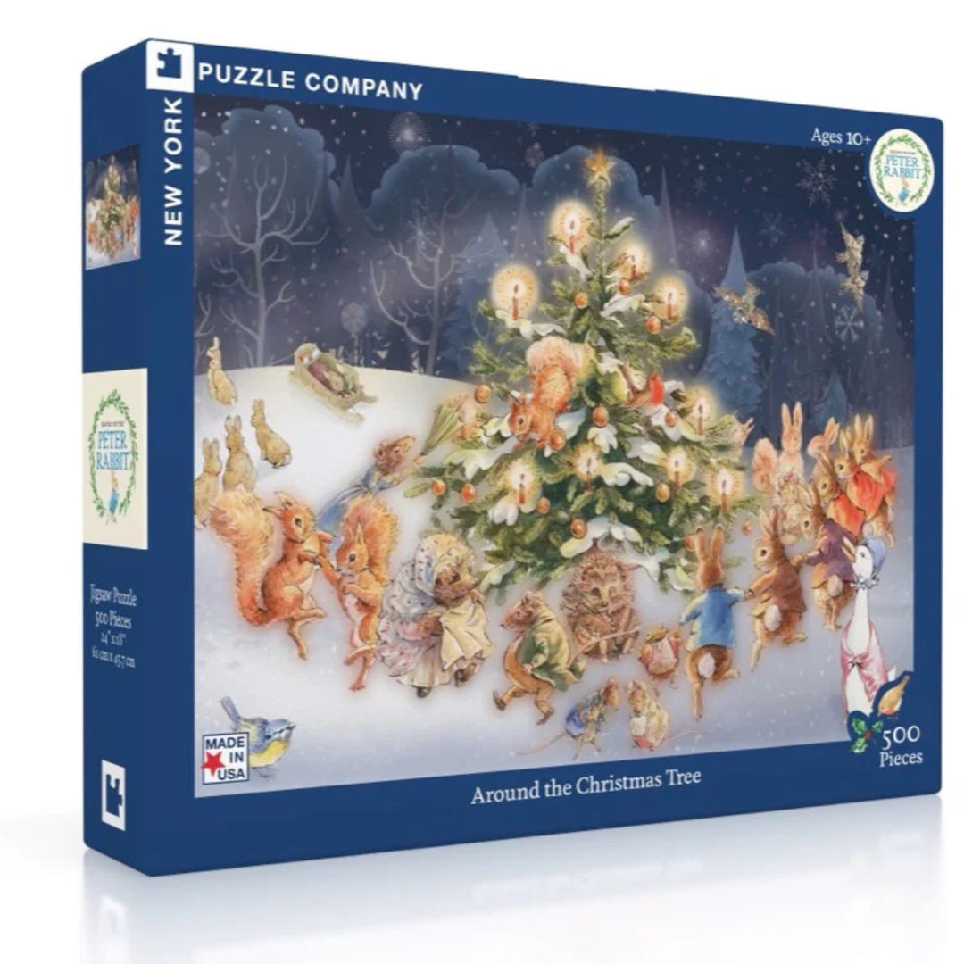 New York Puzzle Company: Around The Christmas Tree