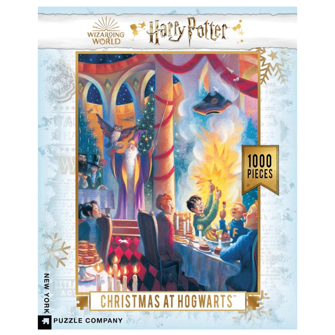 New York Puzzle Company: Christmas At Hogwarts