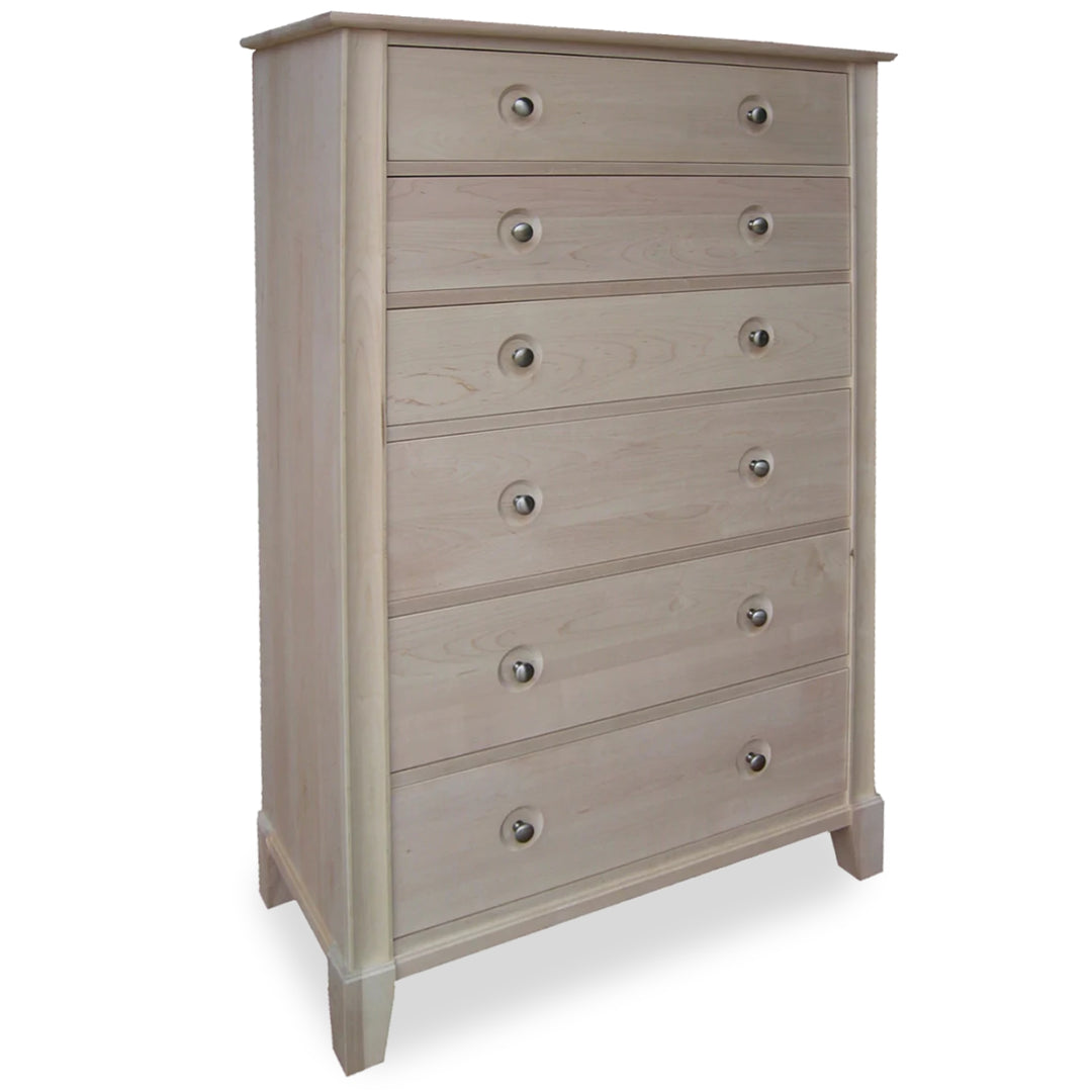 New Yorker solid wood Six Drawer Chest