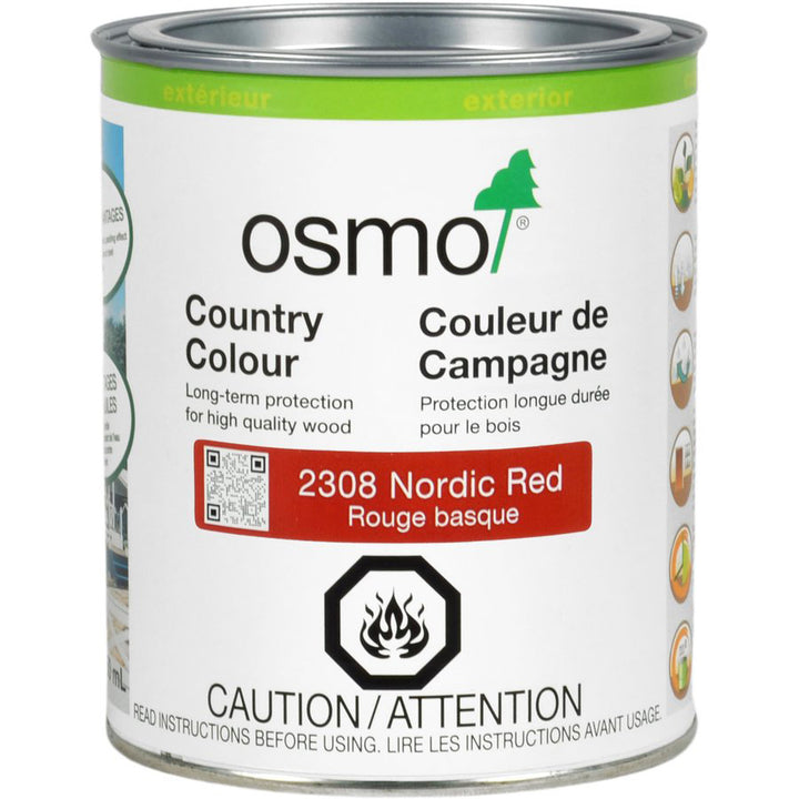 Osmo Country Colour - 2308 Nordic Red