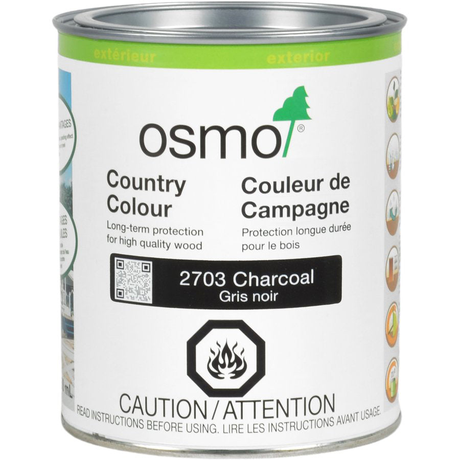 Osmo Country Colour - 2703 Charcoal