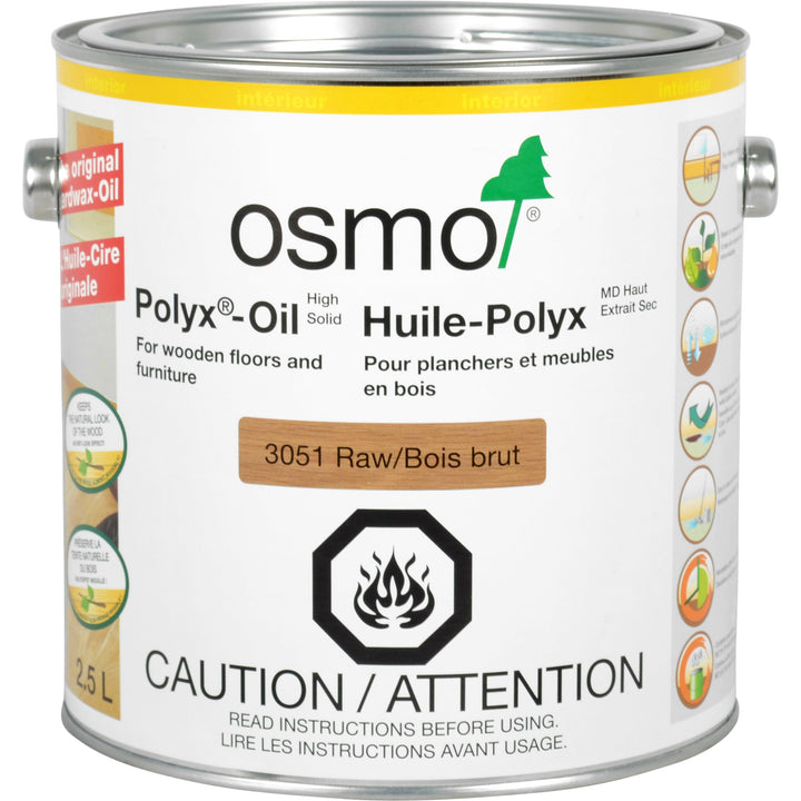 Osmo Polyx-Oil - 3051 Raw 2.5 L