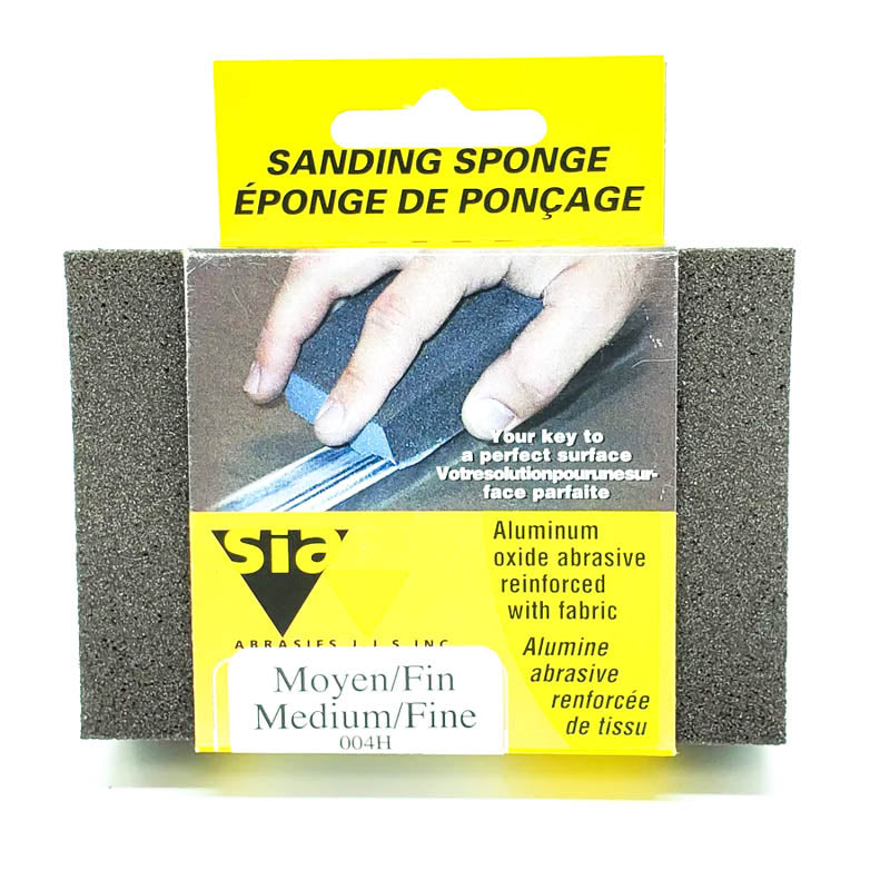 Sia Two Sided Sponge Sanding Block Medium/Fine