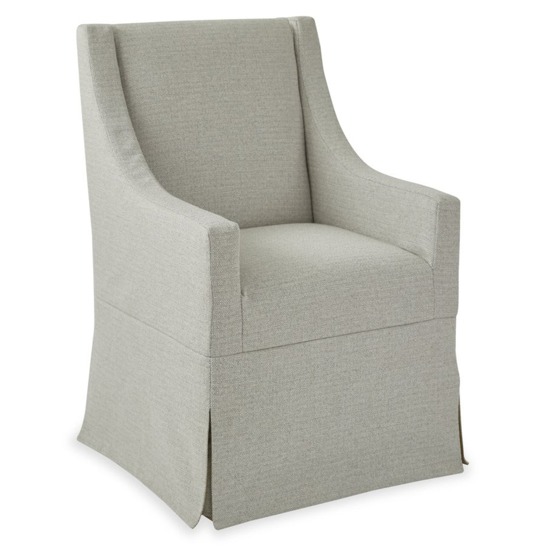 Slope Arm Slip Cover Chair
