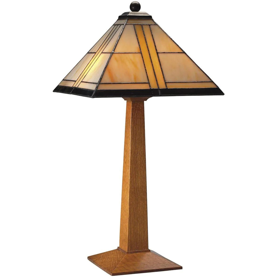 Stickley Art Glass Shade Table Lamp