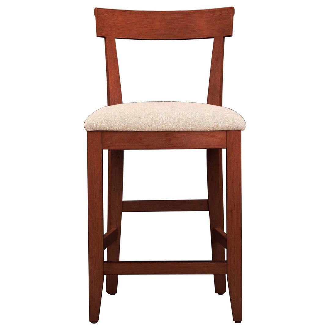 Stickley Fleming Stool with fabric seat