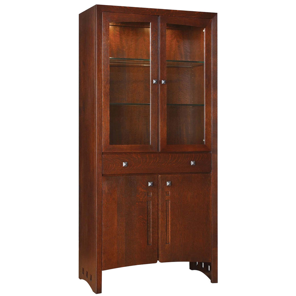 Stickley Highlands Display Cabinet in oak