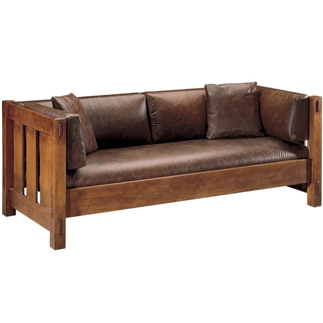 Stickley Mission Settle Sofa