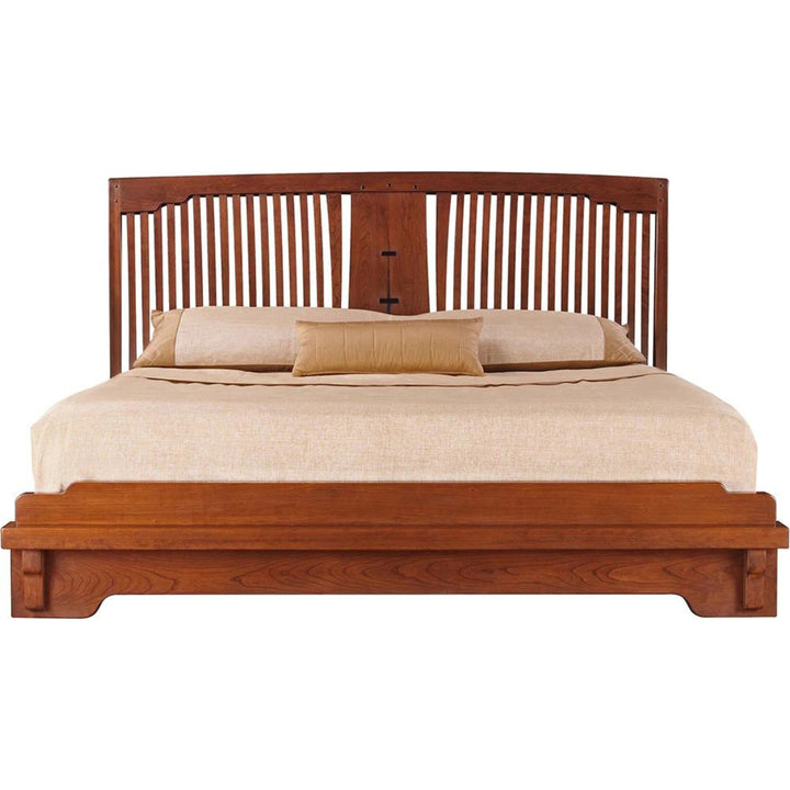 Stickley Oak Knoll Spindle Platform Bed