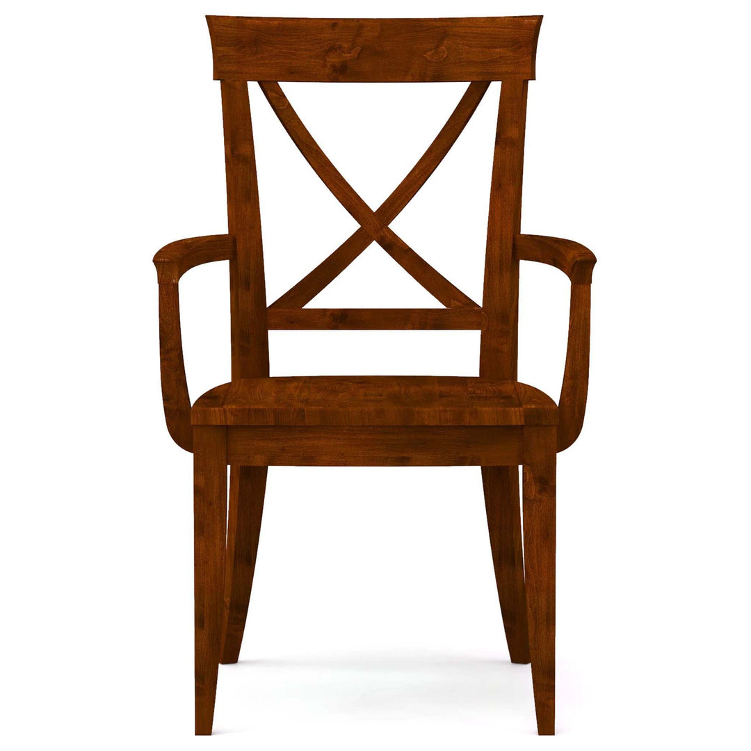 Stickley Revere Wooden Arm Chair Harvest
