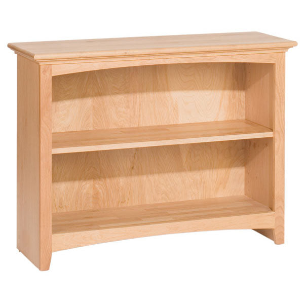 Whittier Wood Furniture McKenzie 36" Wide Bookcase 29" High