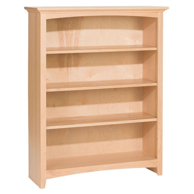 Whittier Wood Furniture McKenzie Bookcase 36" Wide 48" High