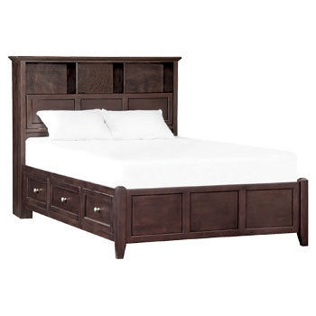 McKenzie Bookcase Storage Bed