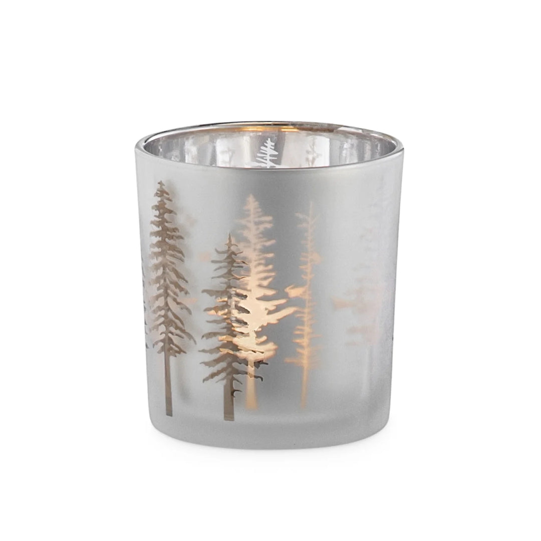 Woodland Pine Hurricane Vase