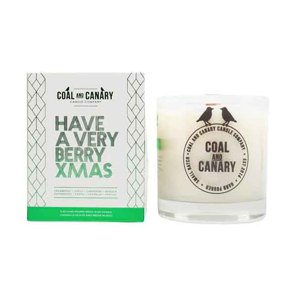 Coal And Canary Have a Very Berry Xmas 8oz candle