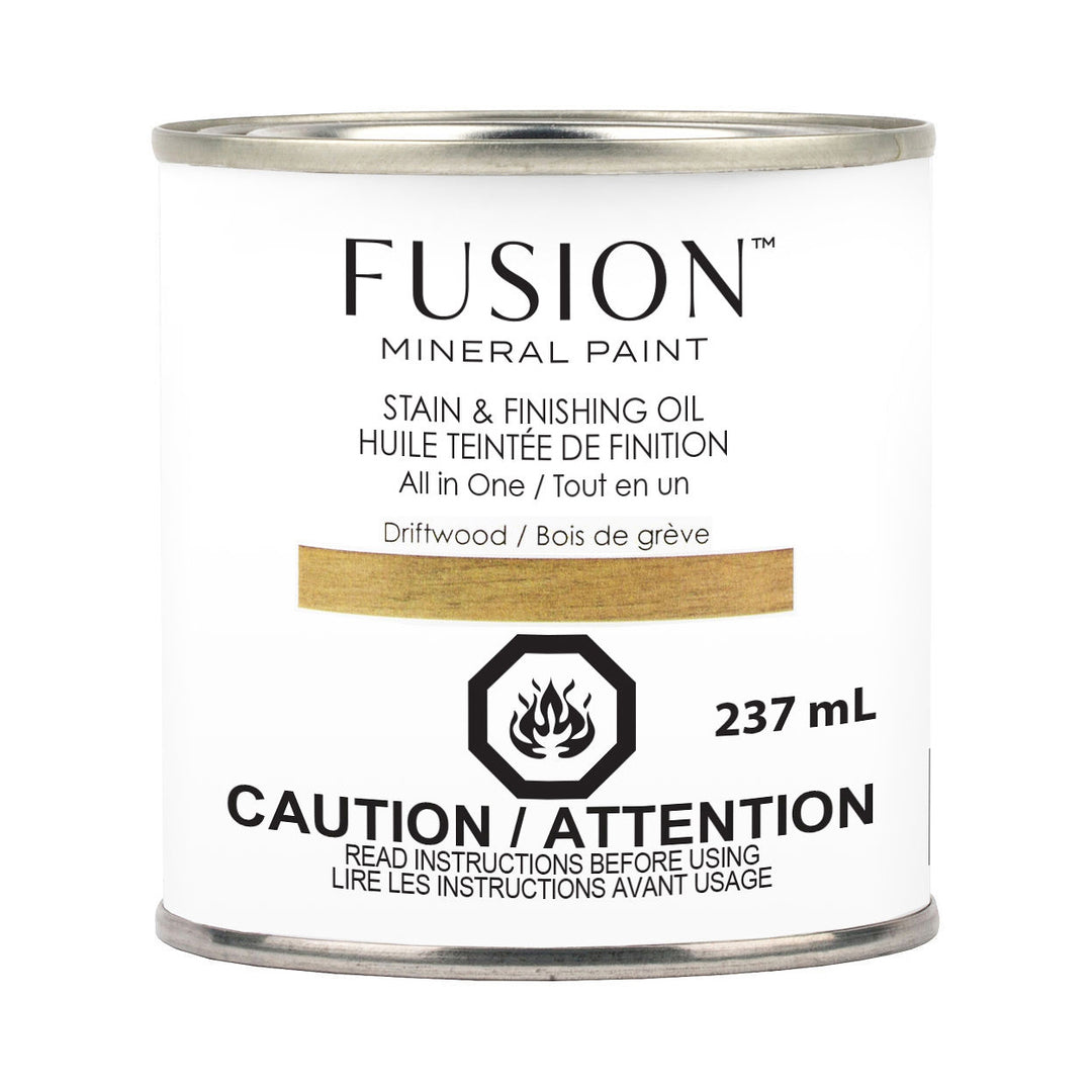 Fusion Stain & Finishing Oil All In One - Driftwood
