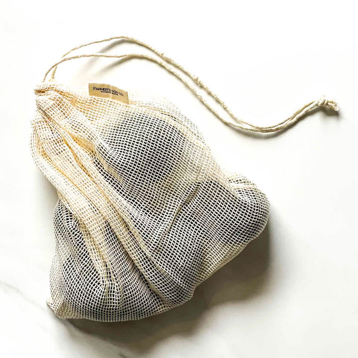 Farmer's Son Co. cotton mesh produce bag
