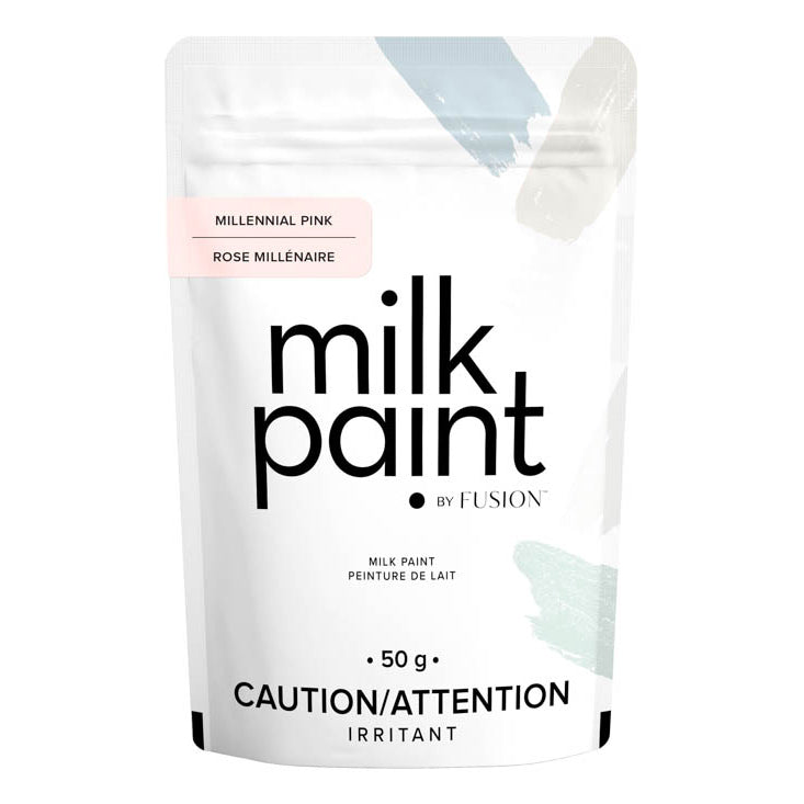 50g light pink paint container from Fusion Milk Paint