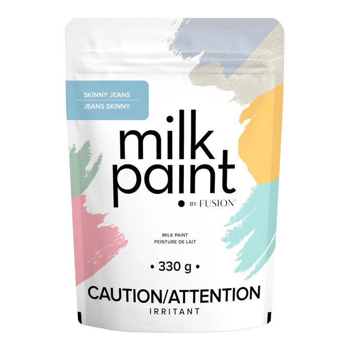 330g light blue paint container from Fusion Milk Paint
