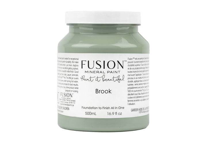 Washed green 500ml pint from Fusion Mineral Paint