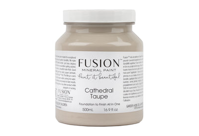Neutral taupe 500ml pint from Fusion Mineral Paint