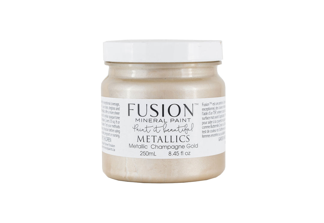 Gold 500ml pint from Fusion Mineral Paint