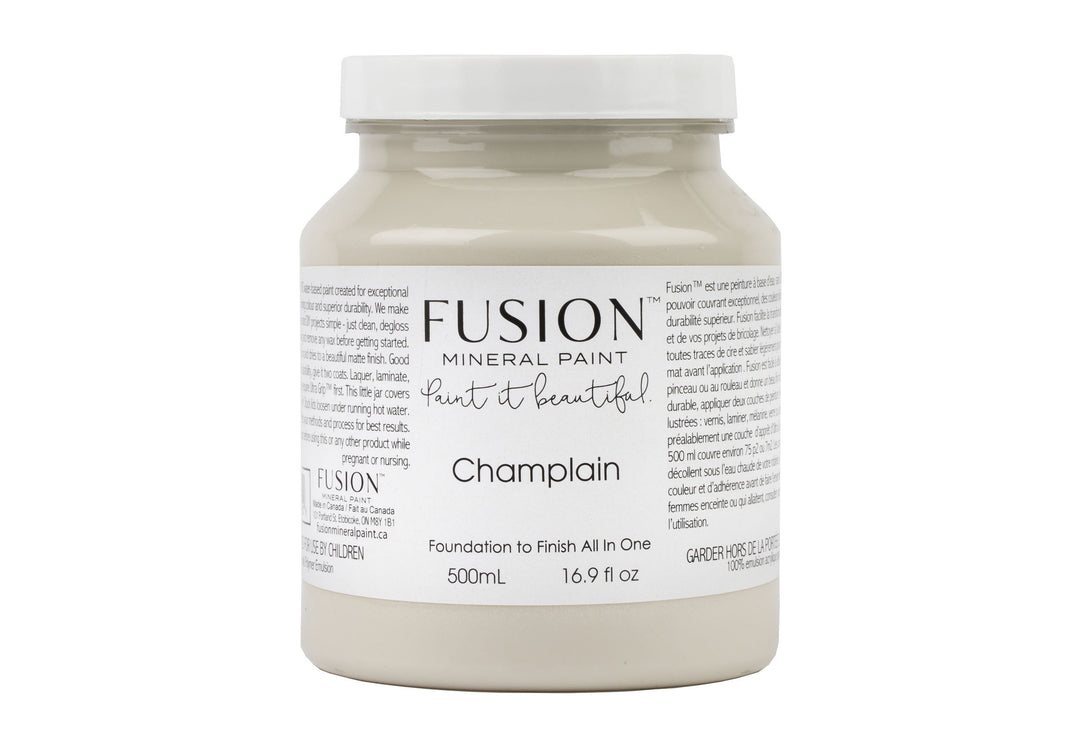 Warm white 500ml pint from Fusion Mineral Paint