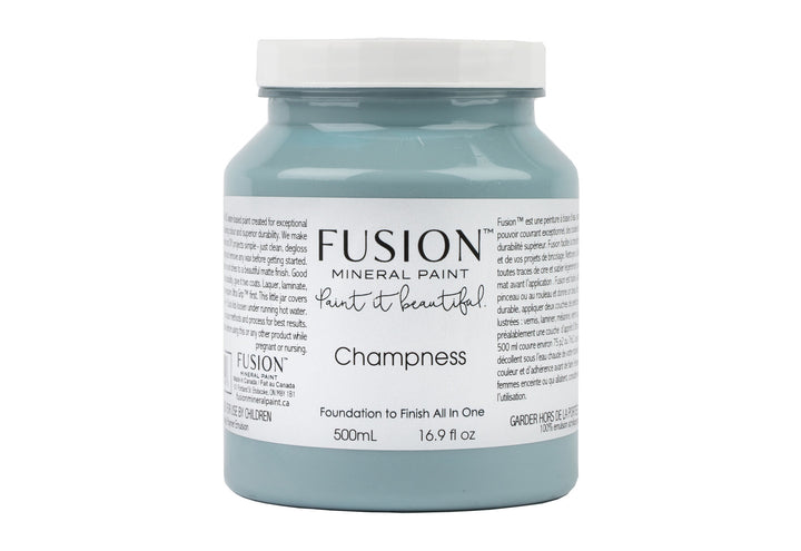 Light blue 500ml pint from Fusion Mineral Paint