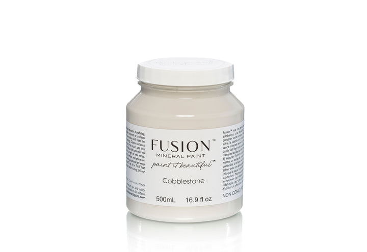 Warm grey 500ml pint from Fusion Mineral Paint