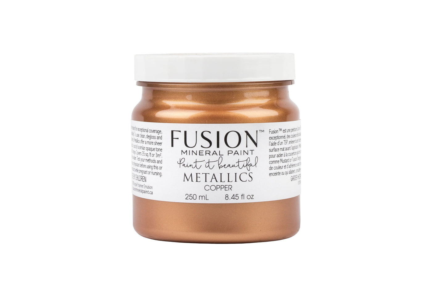 Copper 500ml pint from Fusion Mineral Paint