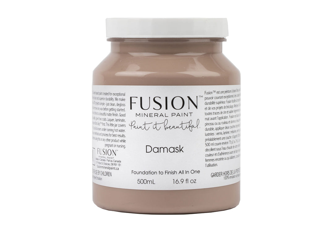 Nude pink 500ml pint from Fusion Mineral Paint