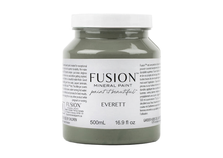 Olive green 500ml pint from Fusion Mineral Paint
