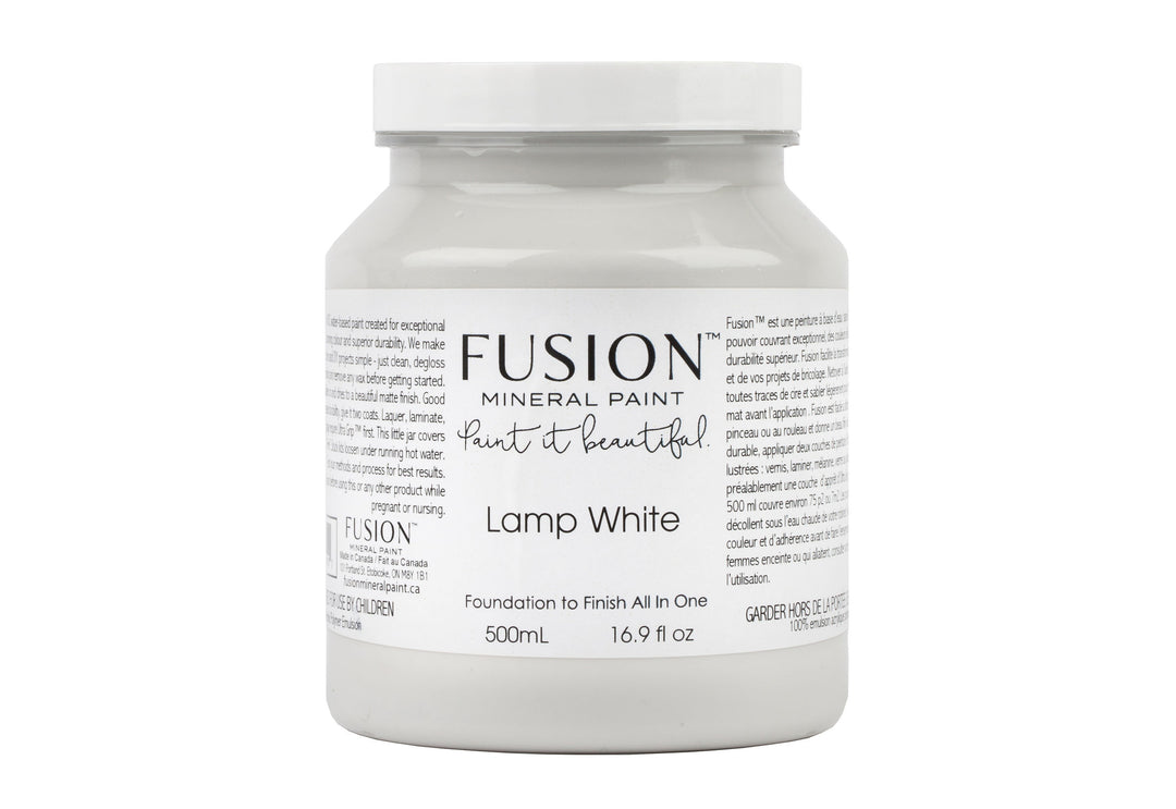 Neutral white 500ml pint from Fusion Mineral Paint
