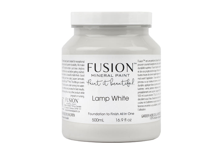 Neutral white 500ml pint from Fusion Mineral Paint