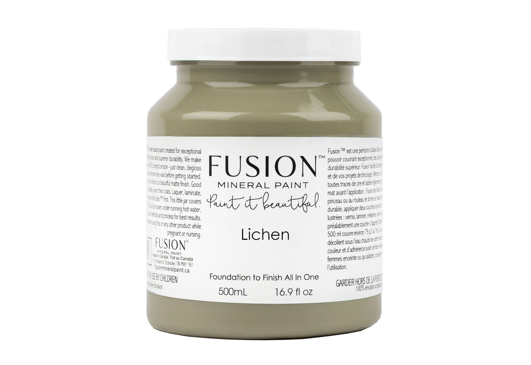 Pale grey 500ml pint from Fusion Mineral Paint