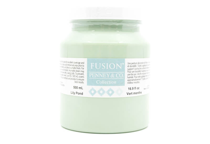 Light green 500ml pint from Fusion Mineral Paint