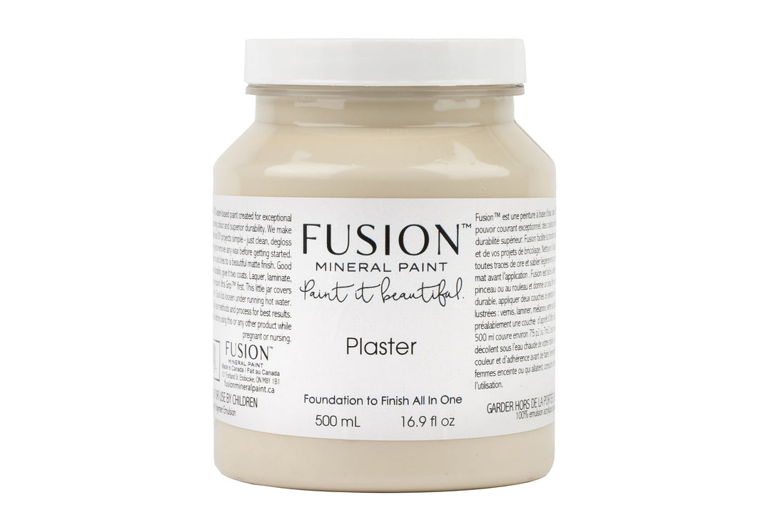 Soft beige 500ml pint from Fusion Mineral Paint