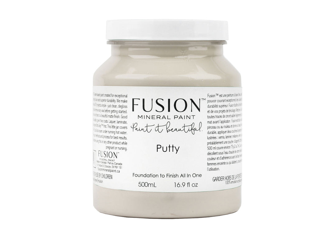 Neutral beige 500ml pint from Fusion Mineral Paint