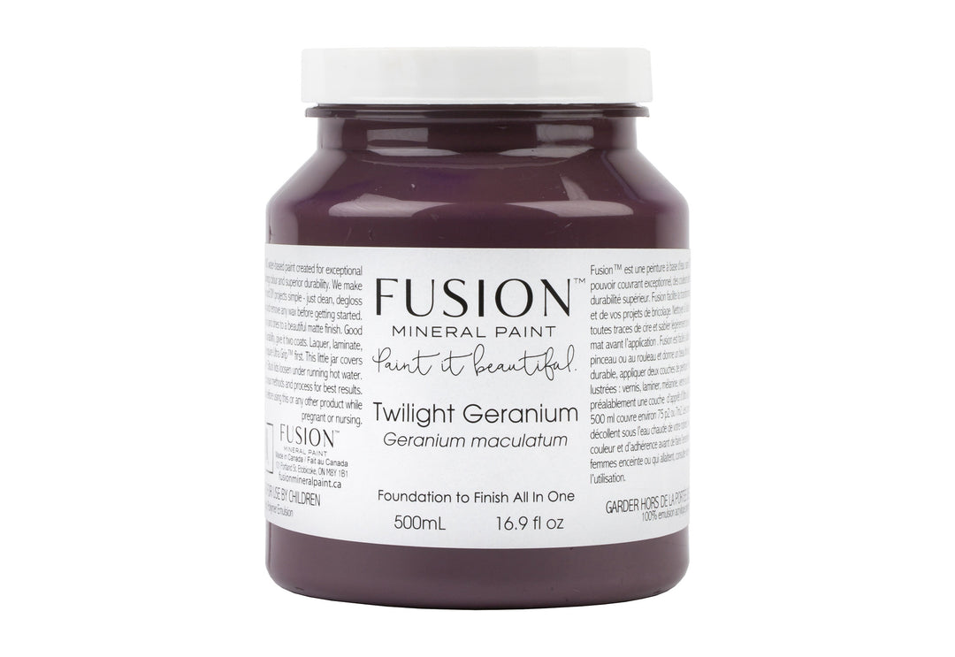 Deep purple 500ml pint from Fusion Mineral Paint