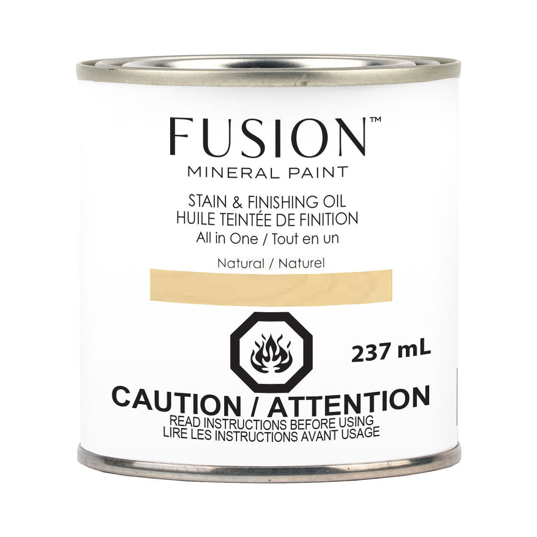 Fusion Stain & Finishing Oil All In One - Natural