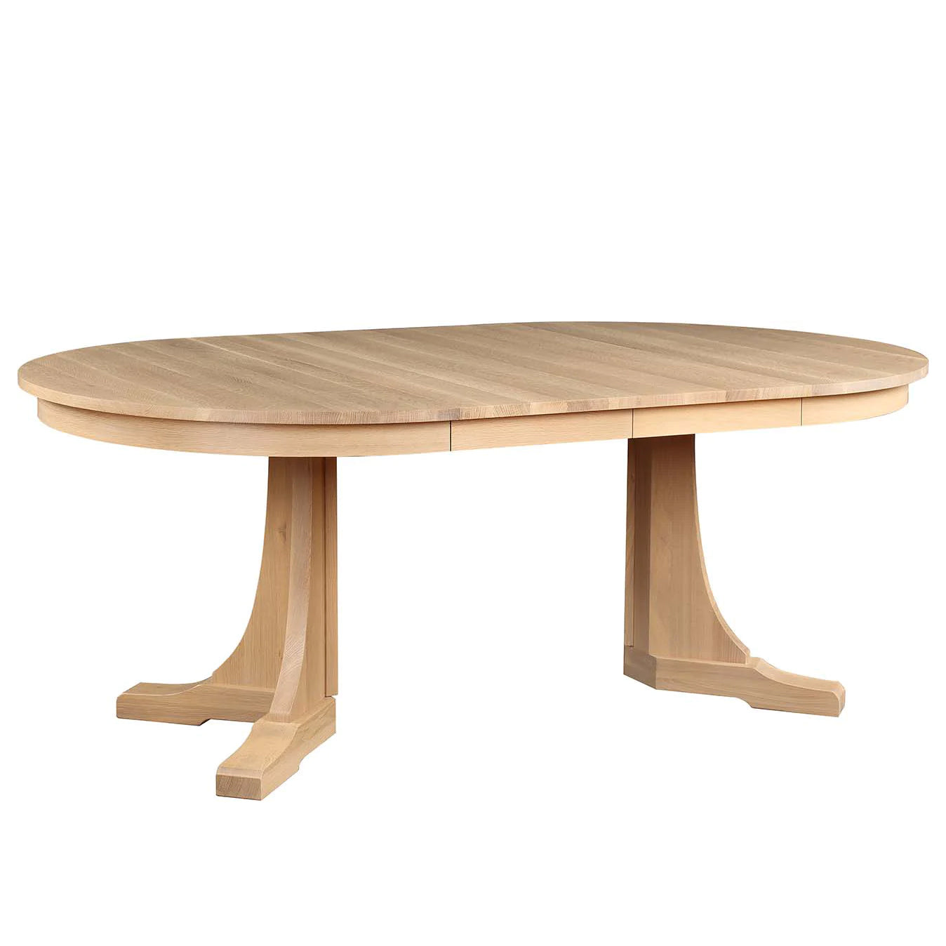 Stickley Cherry Round Pedestal Dining Table