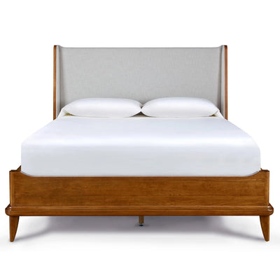 Stickley Martine Bed with Upholstered Headboard