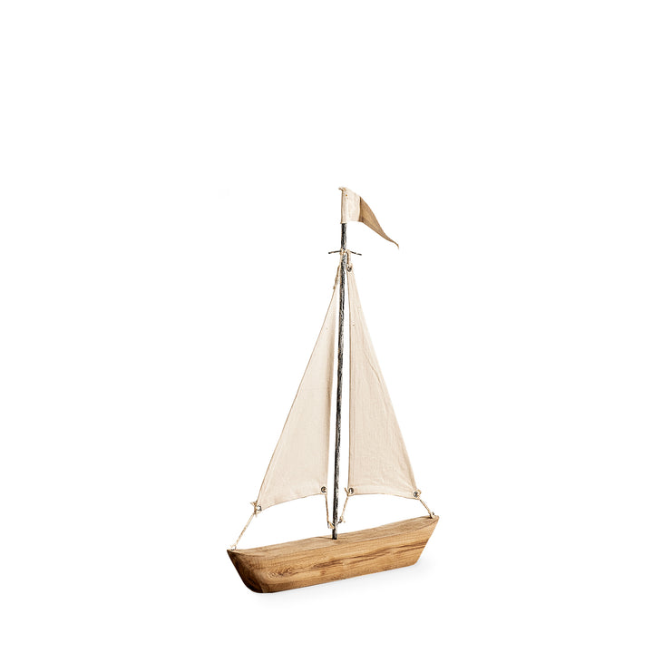 Small tartane natural brown sailboat from Mercana