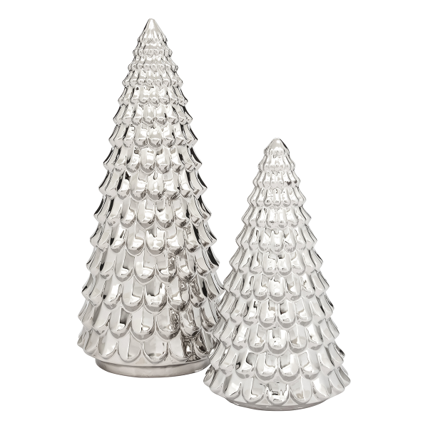 Torre & Tagus silver ceramic trees