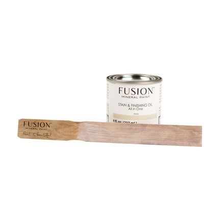 Fusion Stain & Finishing Oil All In One - White