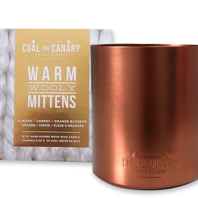 Coal And Canary Warm Wooly Mittens candle