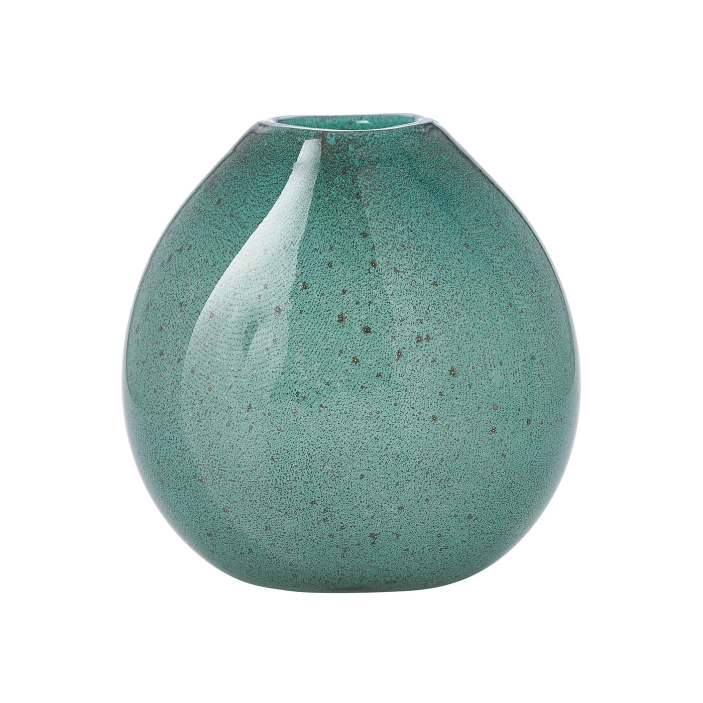 Cora Metallic Bubble Glass Vase