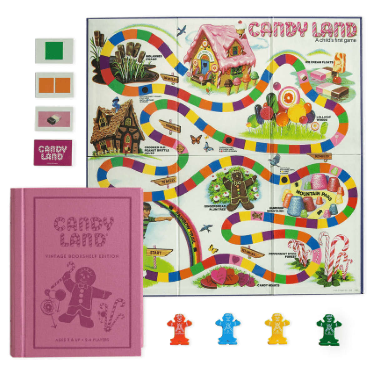 Candy Land - Vintage Bookshelf Edition
